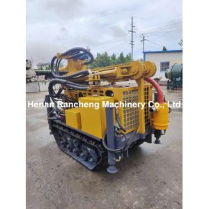 Depth 150m Mini Crawler Water Well Drilling Rig Machine with 300mm diameter