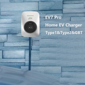 Wallbox Type 2 Type1 Plug EV Car Charger EV Charging Station 7kW 32A