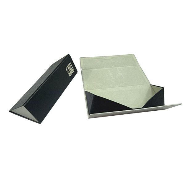PVC Leather Foldable Triangular Sunglasses Case Eyewear Case Packaging Box