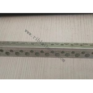 2cm Wing Perforated Metal Galvanized Corner Bead For 0.325mm Thickness