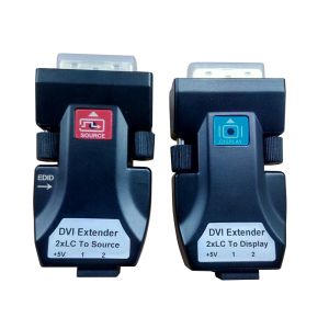 DVI optical Extender with 2xLC 1080P/60Hz 500M for video conference LED Display