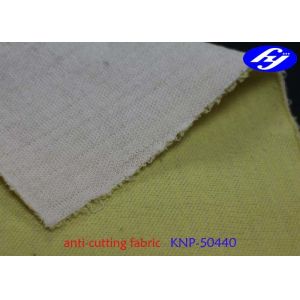 High Strength Cut Resistant Fabric 370G / Abradability Interlock Slash Resistant