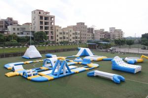 China Giant Outdoor Inflatable Water Park Customized Size CE UL SGS airtight water games on sale on sale