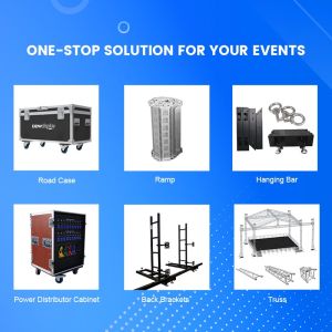 Easy Installing P2.5 2.9 P3.91 7680HZ Rental Video Wall Event Backdrop Outdoor