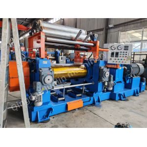 XK-450 Open Type Two Roll Mixing Mill For Cable And Hose Processing