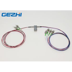 1550nm 1 Meter FC/APC Dual 2x4 Fiber Optic Switches
