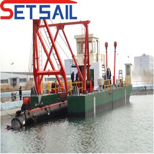 6 Inch Cutter Suction Dredger for Mud Total Height of 1.26meter Water Flow of