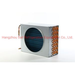 flat Fin Type Refrigeration Evaporator Coils Heat Exchanger custom