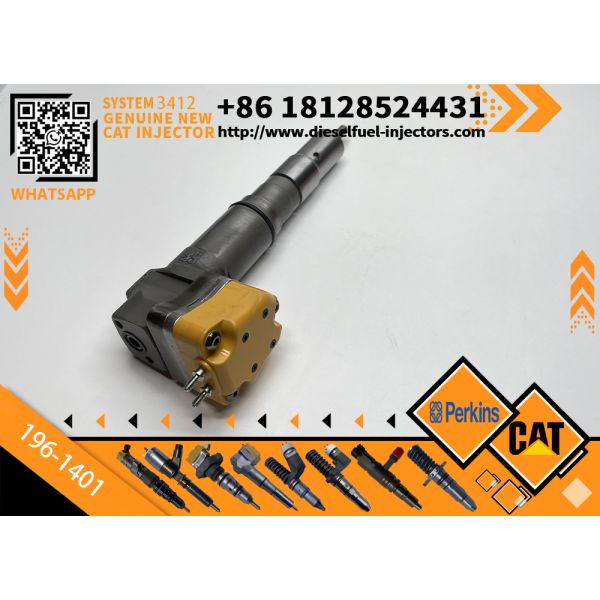 Quality 179-6020 196-1401 1796020 Diesel Fuel Injector for Caterpillar CAT 3412 Series Injection Valves wholesale