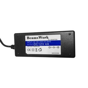 12V4A Replacement AC Adapters , 48W 100Vac Adjustable DC Power Supplies