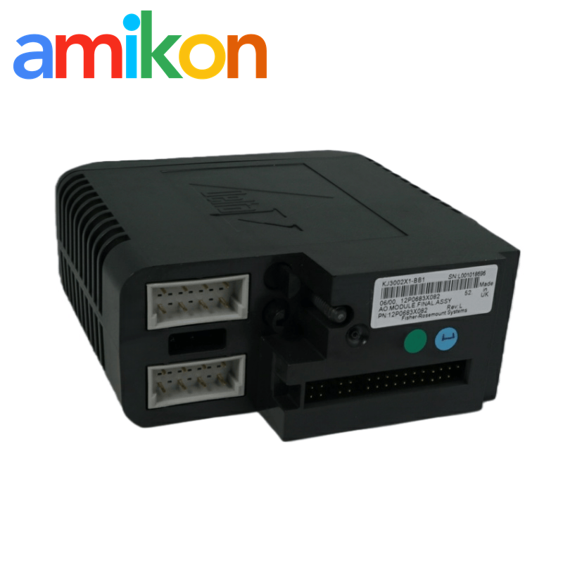 Cheap 8 Channel Emerson KJ3002X1-BB1 12P0683X082 Analog Output Module For DeltaV Automation System for sale