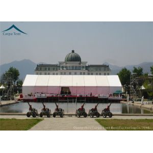 Small Reception Durable Structure Marquee Tents 10mx12m 3m / 5m Bay Distance