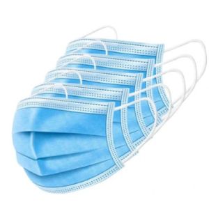 Cheap Earloop 3 Layers Nonwoven Hygienic Medical Face Mask for sale