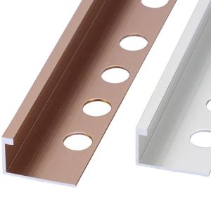 Custom Color Lightweight Aluminium Tile Trim Environmentally Friendly