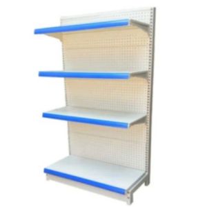 Supermarket gondola shelving single sided market shelf for display rack