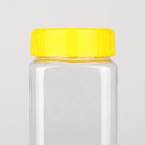 550ml Transparent PET Jars Food Grade Screw Plastic Jar