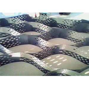Black Color Textured Surface Hdpe Geocell For Road Construction