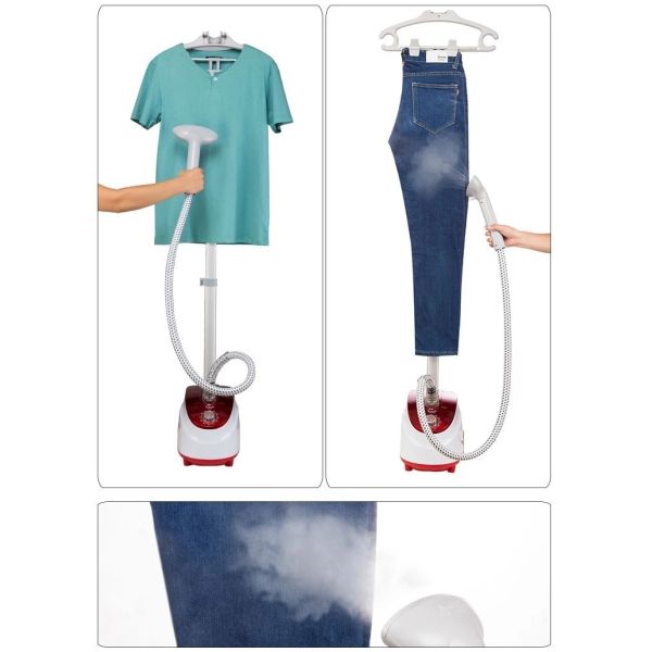 Adjusting Pole Portable Travel Steamer For Clothes