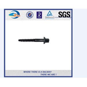 High Tensile Screw Spike Railway Spike Railroad Screw 8.8 Grade