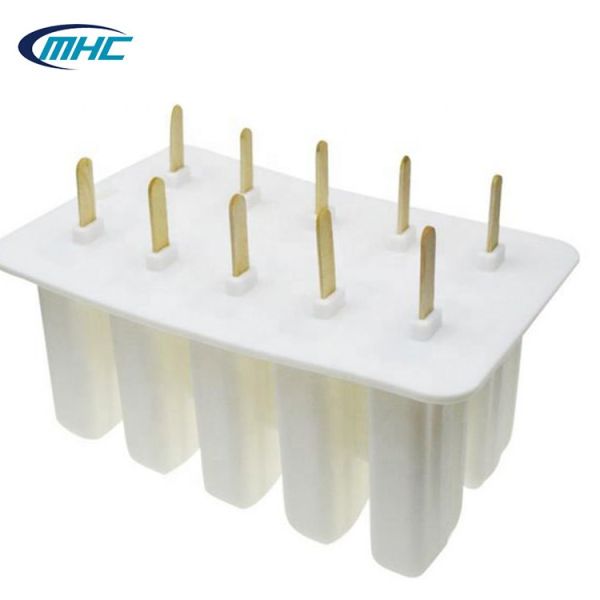 Handmade Silicone Ice Popsicle Molds Sustainable Ice Cream Pop Molds Customized