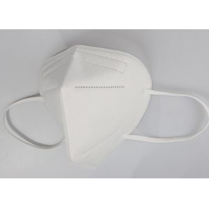 Anti Virus Folding FFP2 Mask Lightweight Anti Smoking Foldable Thin Section