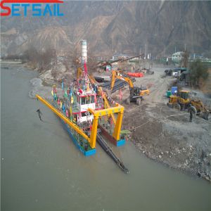 12 Inch Cutter Suction Mud Dredger with 108kw Diesel Power and Heavy Duty Cutter