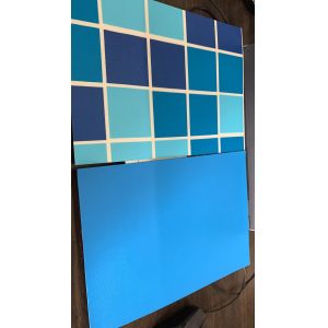 Coated PVC Pool Liner With Cleartarpaulin Pattern Temperature Resistant