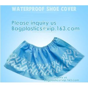 China Extra Thick Disposable Shoe & Boot Covers | Durable & Water Resistant Booties | Anti-Slip | One Size Fits Most on sale