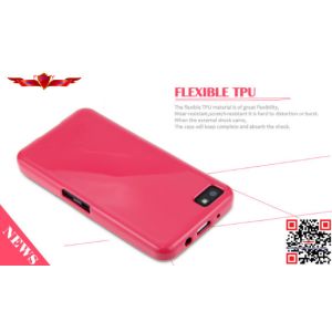 Fashion Design Brand New PU Cover Case For Blackberry Z10 Soft And Durable Multi