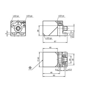 NBB20-L2-A2-T-V1 Inductive Sensor 20mm, IP67, M30, High Temp | Pepperl+Fuchs