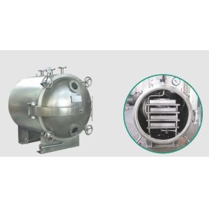 YZG / FZG Model Square Vacuum Tray Dryer Machine PLC Control