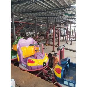 China mini spin roller coaster 5.5m high outdoor thrilling amusement ride on sale