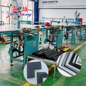 Welding Fast Smooth Door Gasket Production Line Automatic Single Corner Welding