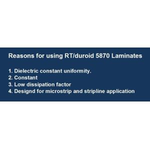 Rogers RT/duroid 5870 High Frequency Printed Circuit Board RT5870 PCB Board
