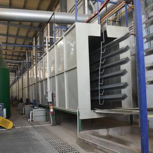 Automated Roller Coating Line With Accumulation System For Medium Volume Workpieces