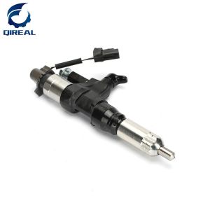 095000-6593 J08E Excavator Spare Parts Diesel Injector SK330-8 SK350-8 SK485
