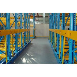 Automatic Movable Racking Systems Heavy Duty 800 X 800 MM With Guide Wheel