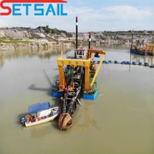 1500m3 Water Flow Cutter Suction Dredger for Mining Project in Marine Applicatio