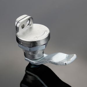 Auto Equipment Cabinet And Door Zinc Alloy Padlock With Dust Cover Cam Lock