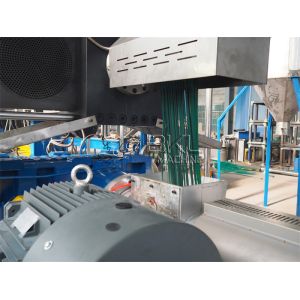 300KG H Plastic Granulating Line HDPE LDPE Polythene Bag Recycling Machine