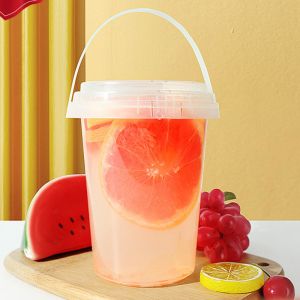 Convenient Handle Bubble Tea Jug For Milk And Beverages