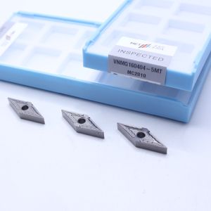 Cheap VNMG16 Negative CNC Turning Inserts with 5MT Semi-Finish Chipbreakers, Cermet Turning Insert for sale