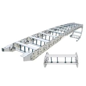 Steel Cable Wire Hose Carrier Towline Chain Drag Energy Chain With Supporting