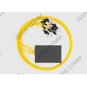 50:50 Suit High Density Optic Fibre Splitter 1×16 For FTTH & GEPON