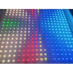 LED Injection Grille Screen Transparent For Flexible Advertising Media