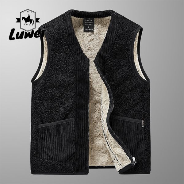 Quality Windproof Casual Cropped Bubble Vest Plus Size Zip Up V Neck Knitted wholesale