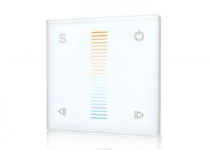 Cheap RGB SPI Touch Sensor Light Switch , 5 - 24V DC Wall Mounted LED Touch Controller for sale