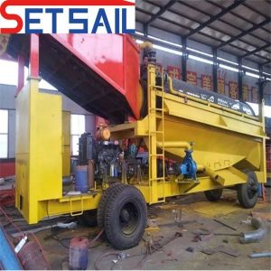18L-500L Fuel Consumption High Capacity Land Mining Machinery for Gold and
