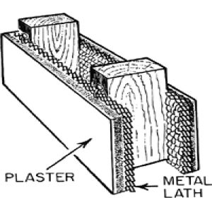 Self furring Expandable Wire Mesh , 2.5lbs Diamond Lath Mesh
