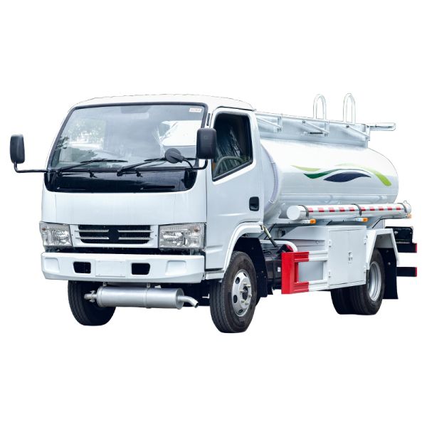 Quality Manual Transmission Dongfeng Small 6000L Diesel Gasoline Fuel Tanker Truck Cisternas De Combustible for 5-10T GVW wholesale
